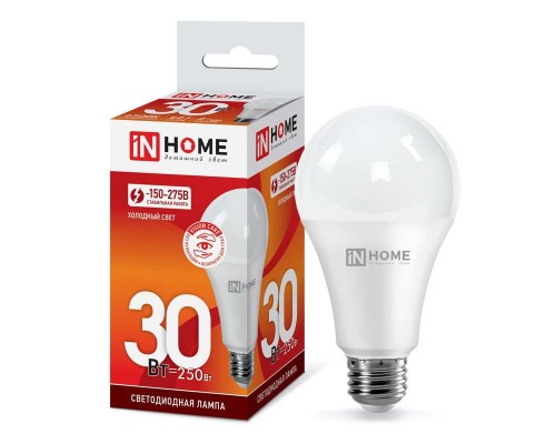 Лампа светодиодная LED-A70-VC 30Вт 230В E27 6500К 2850лм IN HOME 4690612024165