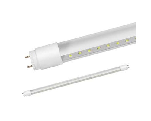 Лампа светодиодная LED-T8R-П-PRO 10Вт прозрачная 230В G13R 6500К 1000лм 600мм поворотн. IN HOME 4690612030944