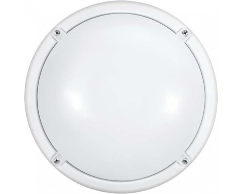 Светильник светодиодный 71 622 OBL-R1-7-4K-WH-IP65-LED-SNRV 7Вт 4000К IP65 с оптико-акустич. датчиком ОНЛАЙТ 71622