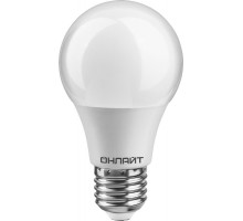Лампа светодиодная 61 139 OLL-A60-7-230-6.5K-E27 грушевидная 7Вт ОНЛАЙТ 61139