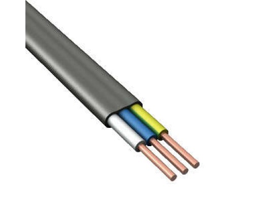 Кабель ППГ-Пнг(А)-HF 3х2.5 (N PE) 0.66кВ (м) Конкорд 4459