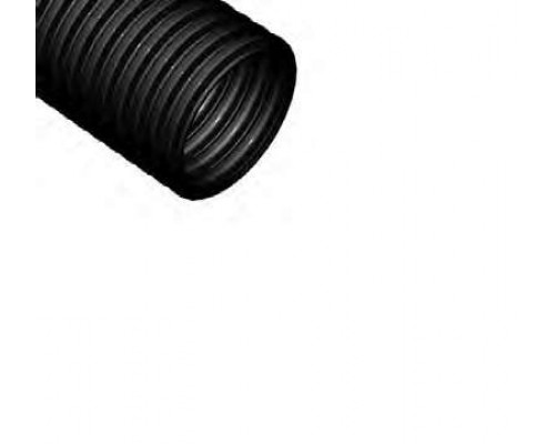 Труба гофрированная ПНД легкая d63мм с протяжкой черн. (уп.15м) Ruvinil 26301