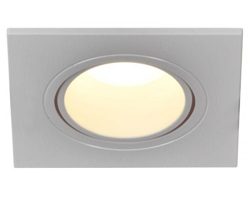 Светильник 4101 встраиваемый MR16 квадрат пласт. бел. IEK LT-UVB0-4101-GU05-1-K01