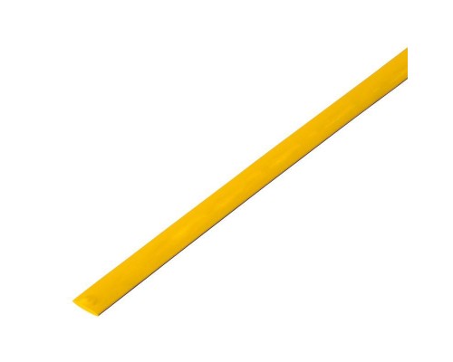 Трубка термоусадочная 4.0/2.0 1м желт. Rexant 20-4002