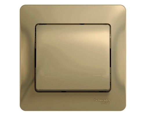 Выключатель 1-кл. СП Glossa 10А IP20 (сх. 1) 10AX в сборе титан SE GSL000412