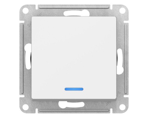 Выключатель 1-кл. AtlasDesign (сх. 1а) 10AX с подсветкой механизм лотос SE ATN001313