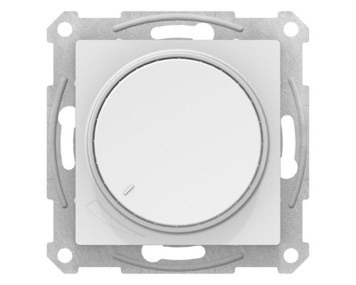 Светорегулятор AtlasDesign (диммер) повор-нажим. LED RC 400Вт мех. лотос SE ATN001323