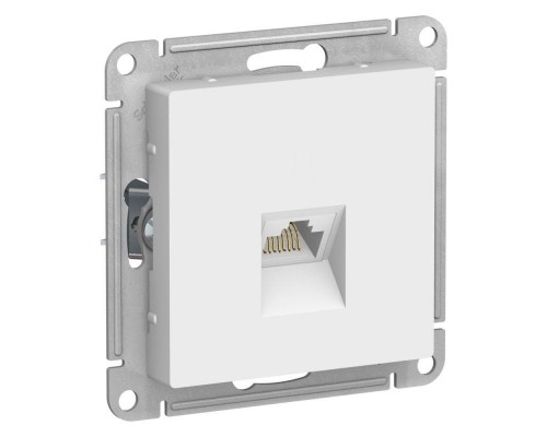 Розетка компьютерная AtlasDesign RJ45 кат.5E механизм лотос SE ATN001383