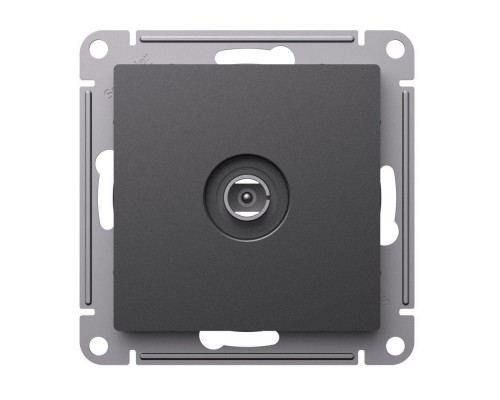 Розетка телевизионная TV AtlasDesign коннектор механизм базальт SE ATN001493