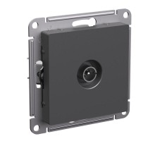 Розетка телевизионная TV AtlasDesign коннектор механизм базальт SE ATN001493