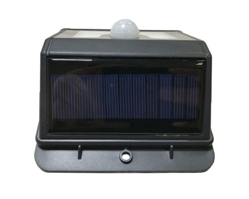 Светильник светодиодный настенный 8LED с датчиком движения и освещенности (фотореле) солнечная батарея Lamper 602-210