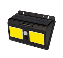 Светильник NEW AGE на солнечной батарее датчик движения; освещенности кнопка вкл/выкл герметичная фасадная LED COB Lamper 602-234