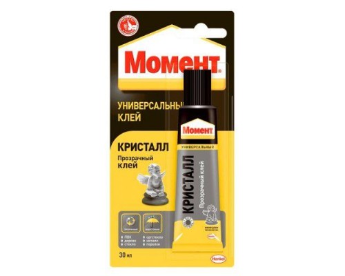 Клей "Момент Кристалл" 30мл (блист.1шт) Момент C0037086 Клей "Момент Кристалл" 30мл (блист.1шт) Момент C0037086
