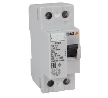 Выключатель дифференциального тока (УЗО) 2п 40А 30мА ВД1-63-2240-АС УХЛ4 электронное КЭАЗ 318461