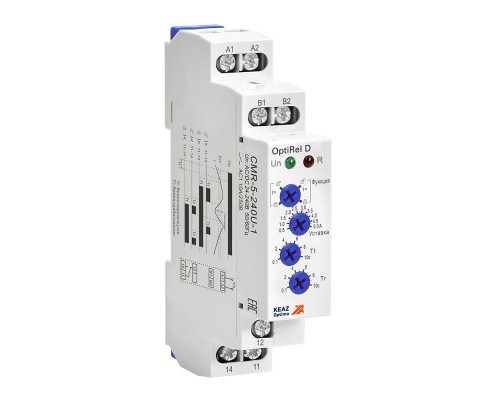 Реле контроля тока OptiRel D CMR-5-240U-1 05…5А 10А 1СО 24-240АС/DC КЭАЗ 332027