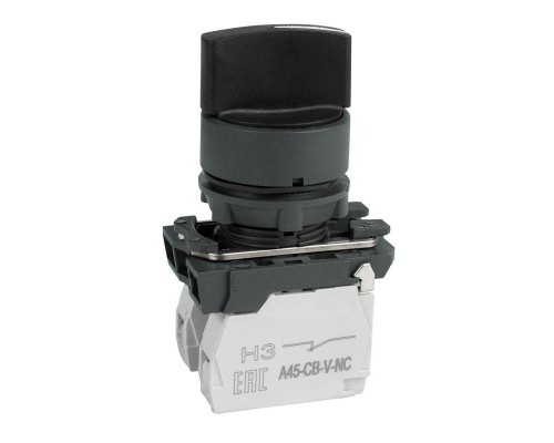 Переключатель OptiSignal D22 C5-S-25 2 положения пластик 1НО+1НЗ XB5AD25 КЭАЗ 332185