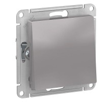 Переключатель 1-кл. AtlasDesign Aqua IP44 (сх. 6) 10AX механизм алюм. SE ATN440361