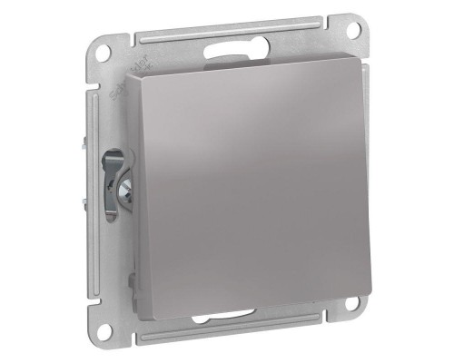 Переключатель 1-кл. AtlasDesign Aqua IP44 (сх. 6) 10AX механизм алюм. SE ATN440361