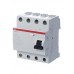 Выключатель дифференциального тока (УЗО) 4п 63А 30мА тип AC FH204 ABB 2CSF204004R1630