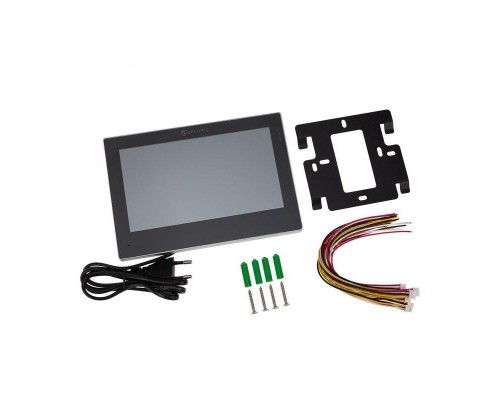 Монитор видеодомофона цветной 7дюйм формата AHD(1080P) с сенсорным экраном детектором движения функцией фото- и видеозаписи (модель AC-438) Rexant 45-0438
