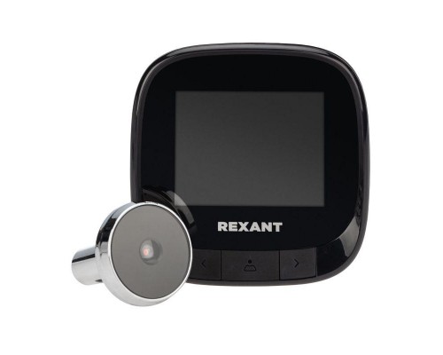 Видеоглазок дверной DV-111 с цветным LCD-дисплеем 2.4дюйм и функцией записи фото Rexant 45-1111