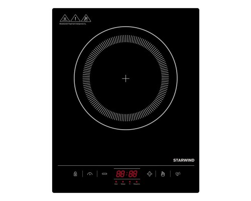 Плита Индукционная STI-1002 стеклокерамика (настольная) черн. STARWIND 1422218