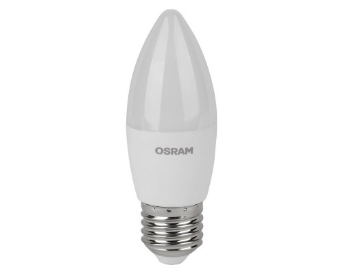 Лампа светодиодная LED Value LVCLB60 7SW/830 7Вт свеча матовая E27 230В 2х5 RU (уп.5шт) OSRAM 4058075578012