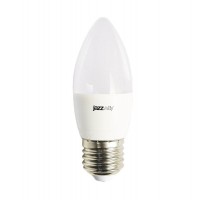Лампа светодиодная PLED-LX 8Вт C37 свеча 4000К нейтр. бел. E27 JazzWay 5025288