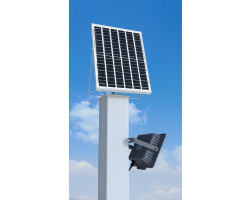 Прожектор светодиодный PFL SOLAR 50 6500К IP65 (в компл. с солнечной панелью и пультом) JazzWay 5044395