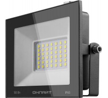 Прожектор светодиодный 71 659 OFL-50-4K-BL-IP65-LED 50Вт 4000К IP65 4000лм черн. ОНЛАЙТ 71659