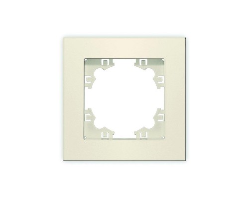 Рамка 1-м Афина сл. кость (ivory) Universal A0053-I